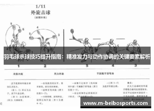 羽毛球杀球技巧提升指南：精准发力与动作协调的关键要素解析